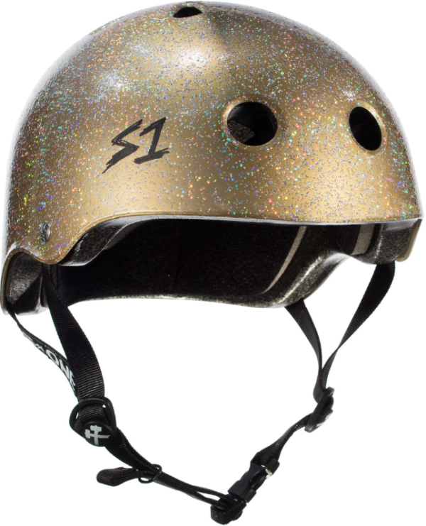 S1 Lifer Helmet - Gold Glitter Gloss (unboxed)