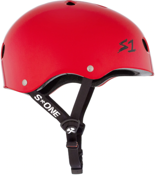 S1 Lifer Helmet - Bright Red Gloss - Image 3