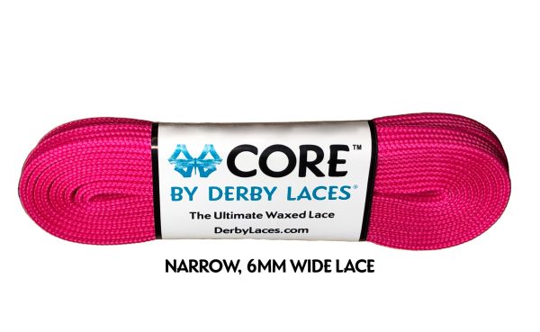 Derby Core Laces - Hot Magenta