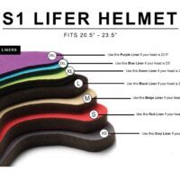 S1 Mini Lifer Helmet - Black Glitter Gloss - Image 4