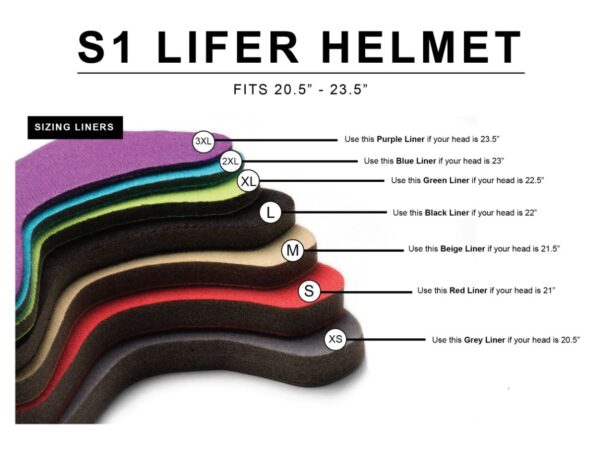 S1 Lifer Visor Helmet - White Gloss - Image 4