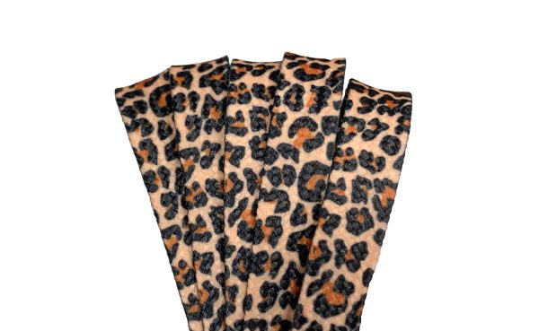 Derby Style Laces - Leopard Print