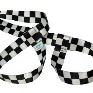Black & White Check Skate Leash