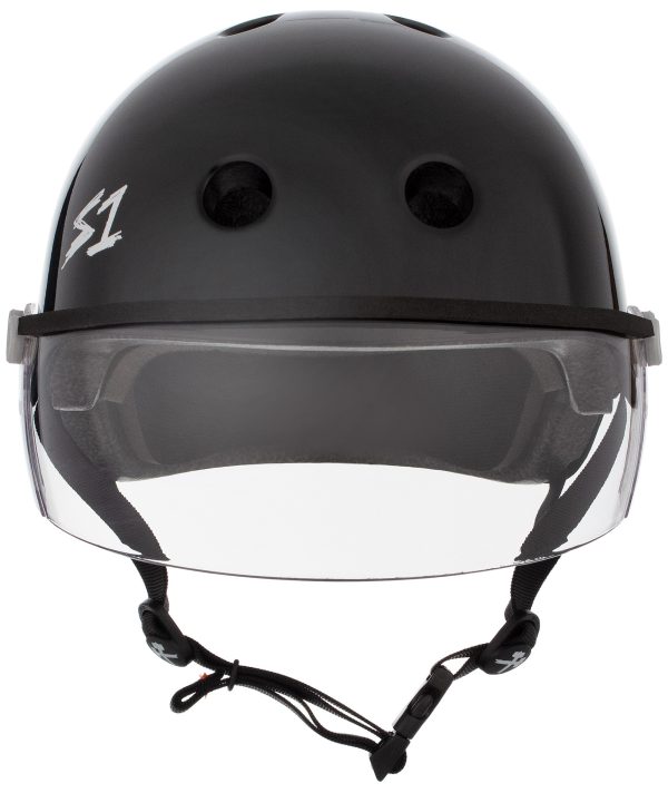 S1 Lifer Visor Helmet - Black Gloss - Image 3