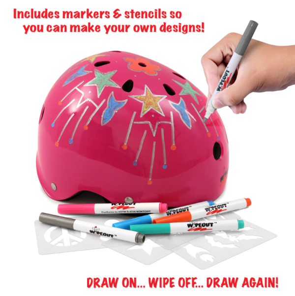 WIPEOUT™ Dry Erase Helmet (8+) - Image 2