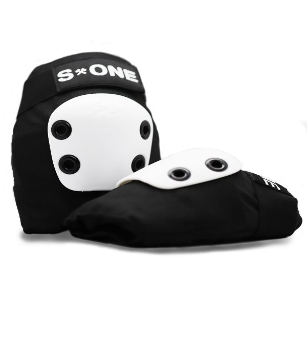 S1 Elbow Pads - White Caps - Image 2