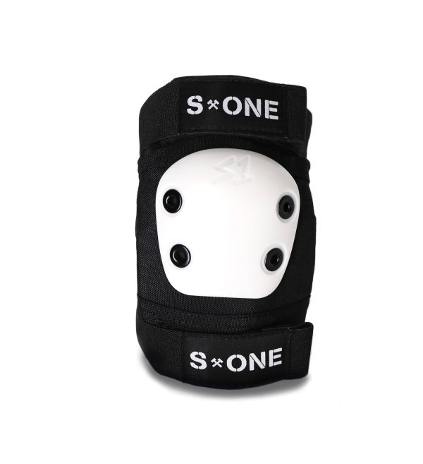 S1 Pro Elbow Pads - White Caps