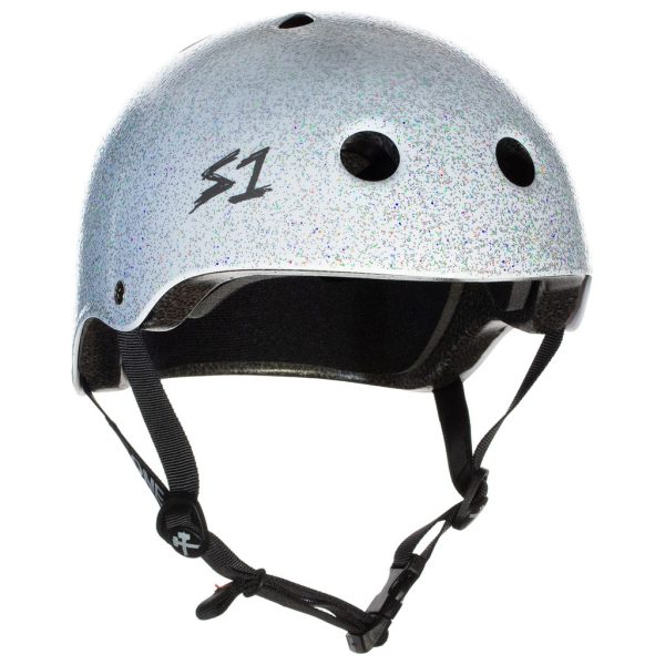 S1 Lifer Helmet - White Glitter Gloss