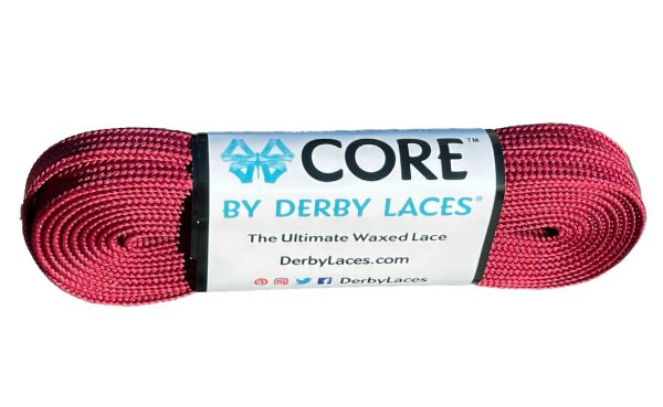 Derby Core Laces - Cardinal Red