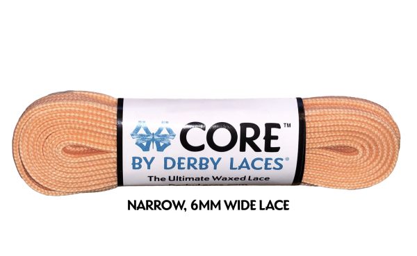 Derby Core Laces - Peach