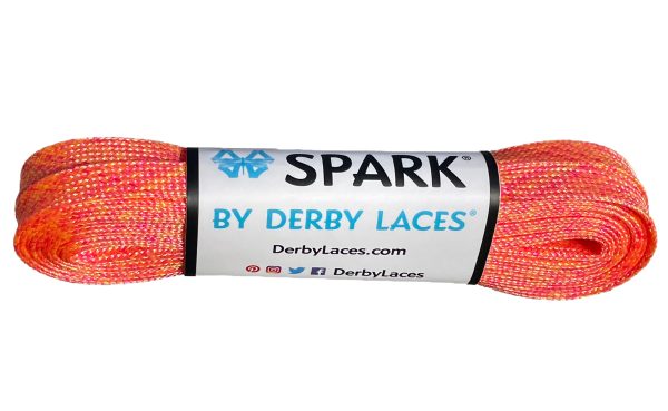 Derby SPARK Laces - Orange Creamsicle