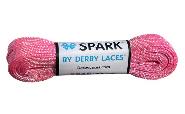 Derby SPARK Laces - Pink Cotton Candy