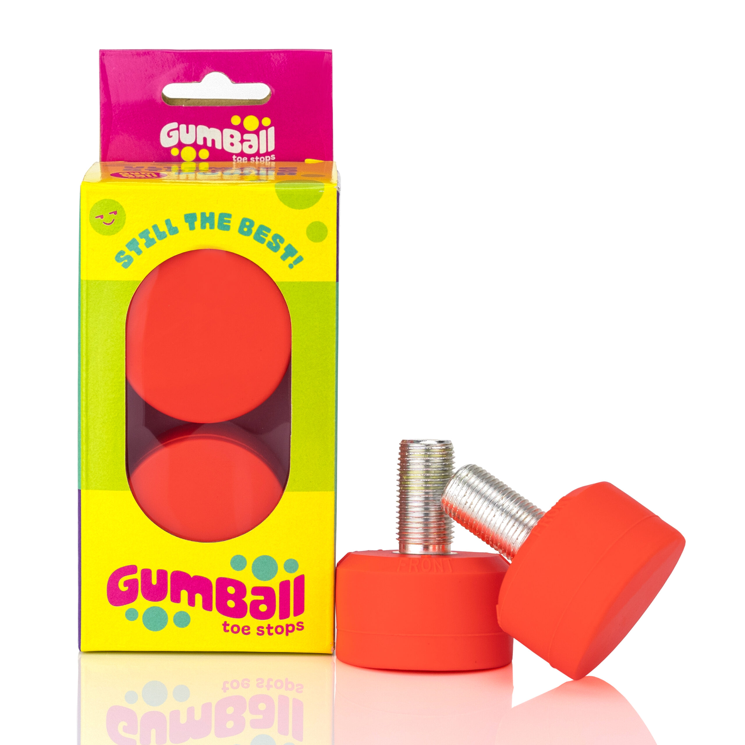 Original Gumball Toe Stops - Watermelon (Long Stems)