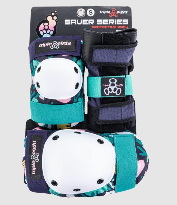 Triple 8 - Saver Series 3 Pack - Colour Collection - Floral (Large) - Image 2