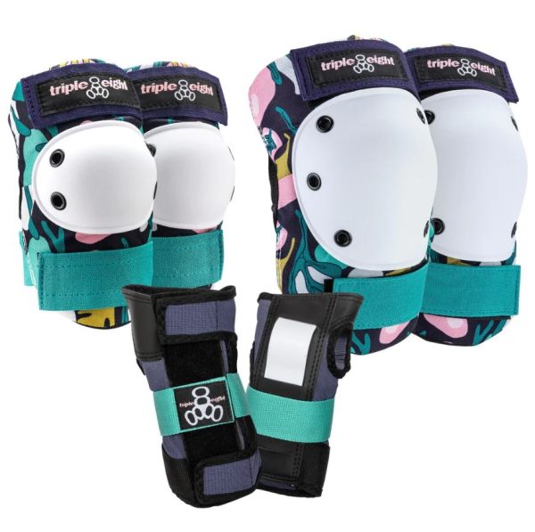 Triple 8 - Saver Series 3 Pack - Colour Collection - Floral (Large)