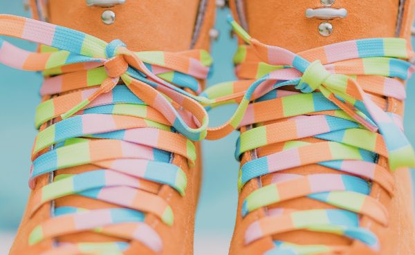 Derby Style Laces -  Summer Block - Image 2