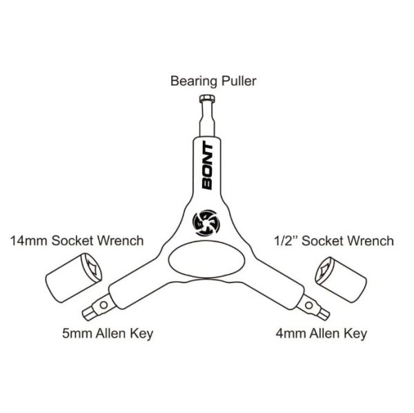 5 in 1 Roller Skate Tool - Image 2