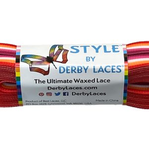 Derby Style Laces -Lesbian Stripe