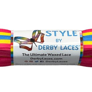 Derby Style Laces - Pan Stripe