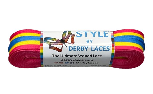 Derby Style Laces - Pan Stripe