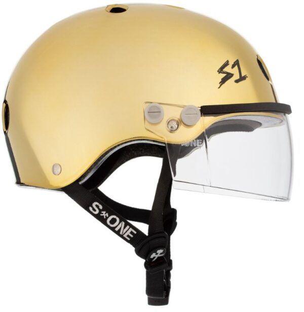 S1 Lifer Visor Helmet - Gold Mirror - Image 2